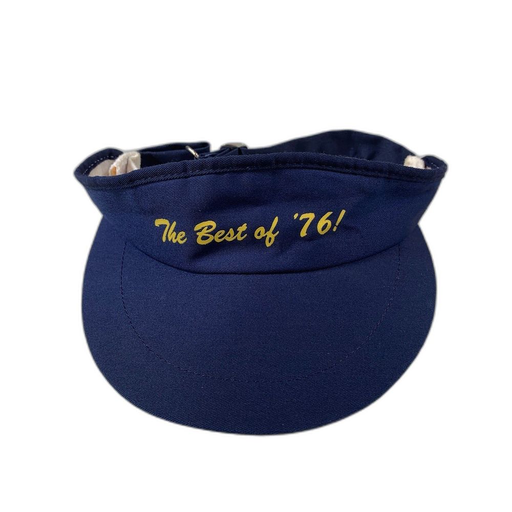 Vintage golf visor best of 76’ USA pro shop line